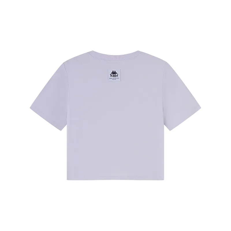 Kappa Summer T-Shirt Women's Light Purple-1