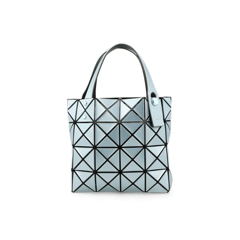 ISSEY MIYAKE Lucent Boxy Polyvinyl Chloride Resin Tote Bag Shopping Bag Handbag Mini Unisex Bright Blue-5
