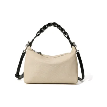 MASTER CANVAS Fabric Handbags Crossbody Bags Women's Jacquard White/Ecru