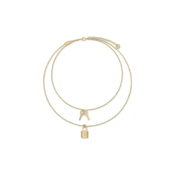 LOUIS VUITTON Lv Padlock Necklace