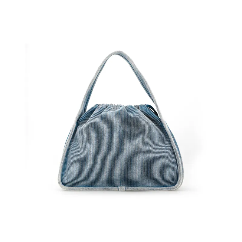 Alexander Wang Faded Rib Knit Ryan Large Bag - POIZON
