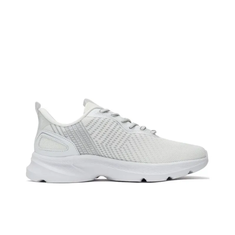 KELME Breathable Low Top Casual Running Shoes Men's White Gray-1