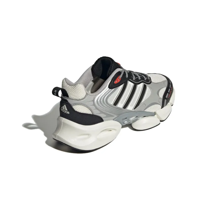 Adidas Climacool Anti-Slip Wear-Resistant Low-Top Casual Running Shoes Men's White Black Gray-3