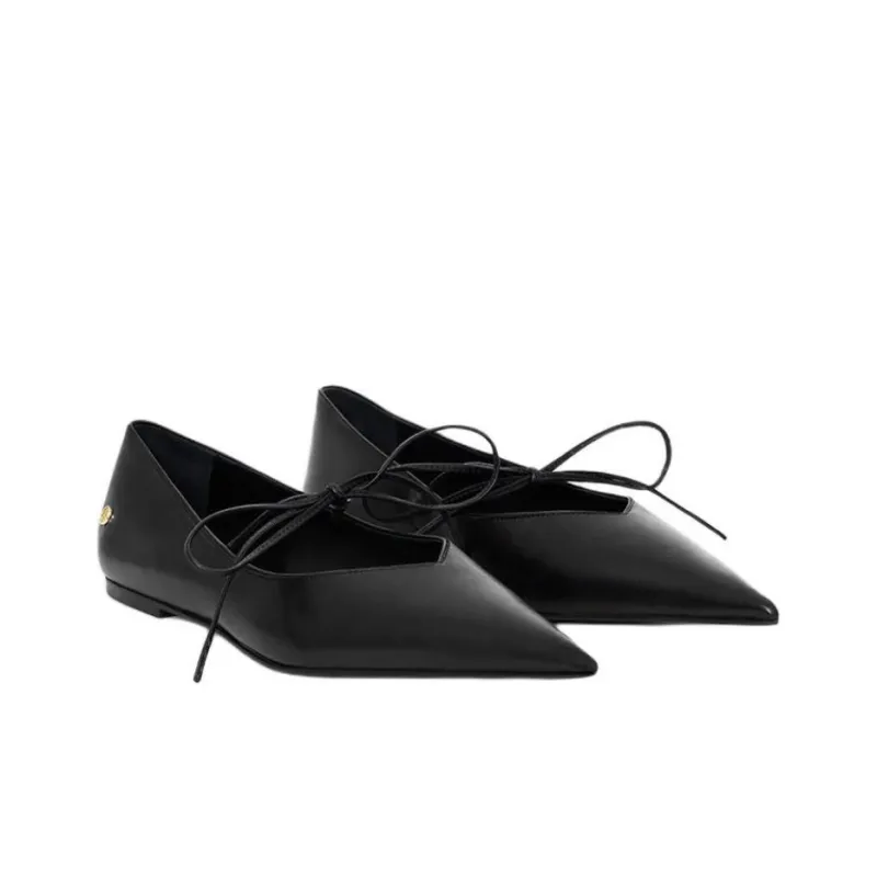 Anine Bing NIKKI Casual Single Shoes Women's Black-2