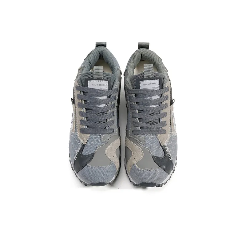 FUERSEN Lightweight Low Top Casual Shoes Unisex Gray-2