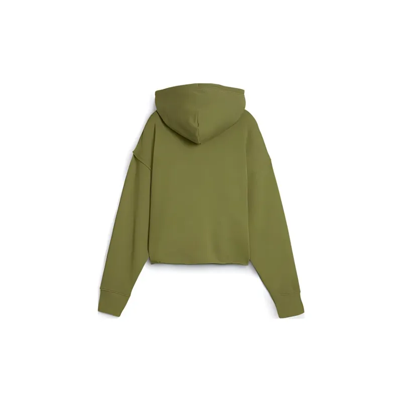 PUMA x girl Sweatshirt Women's Olive Green-1