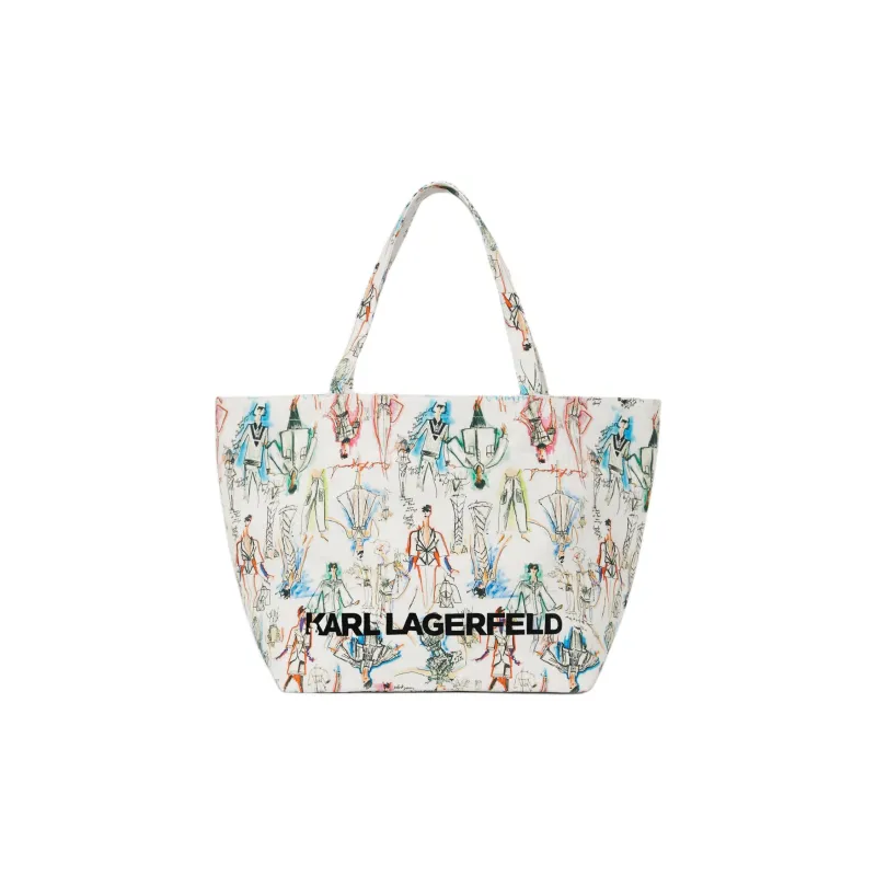 KARL LAGERFELD / Karl Lagerfeld Jeans K/Sketches Tote Bag-1