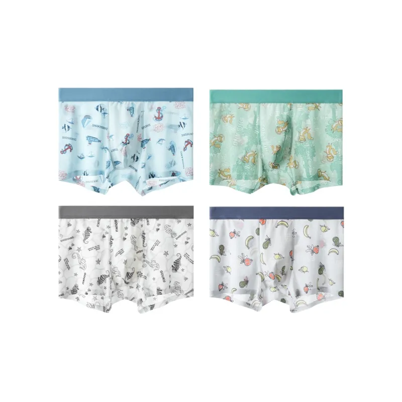 MIIOW Cool One Summer Series Underpants Men's 4 Pack-6
