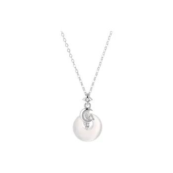 Shang Qianyi Chalcedony Jade Necklaces Women's