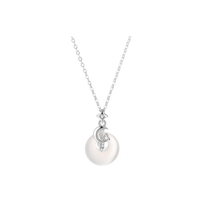 Shang Qianyi Chalcedony Jade Necklaces Women's-0