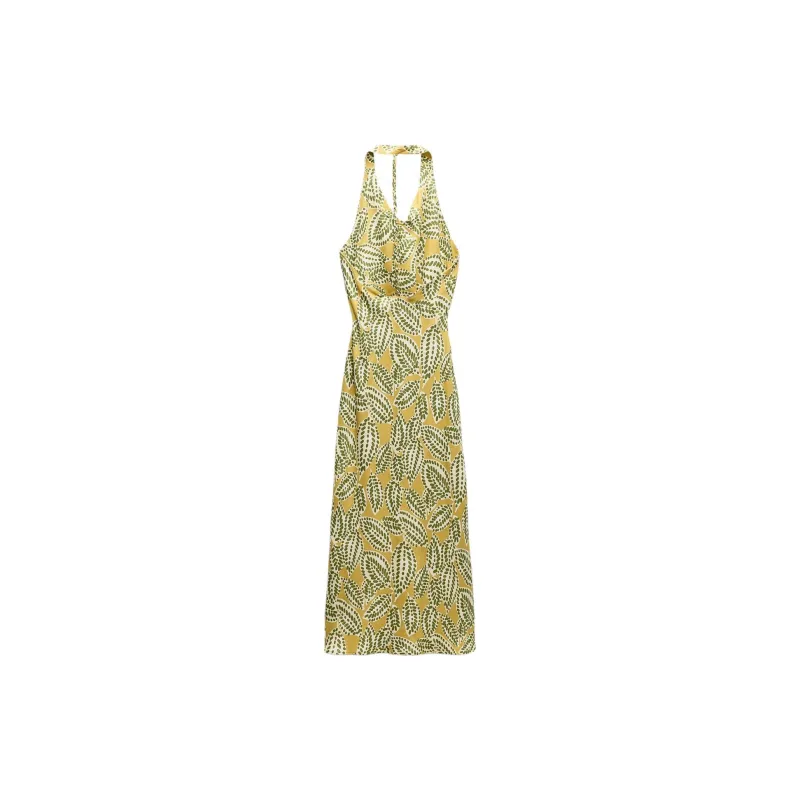 ZARA Sleeveless Dress Women's Multicolor-1