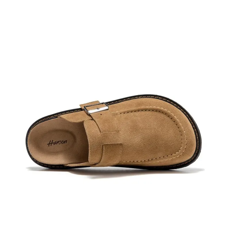 HARSON Metal Abrasion-Resistant Slide Slippers Men's-2