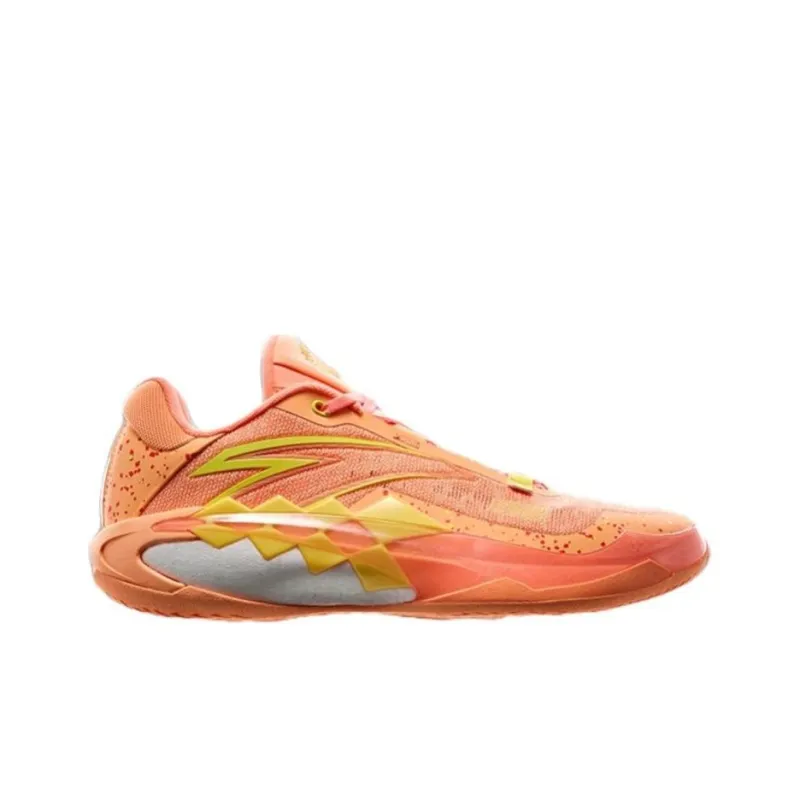 Anta Anti-Slip And Wear-Resistant Support Low-Top Basketball Shoes Men's Orange-1