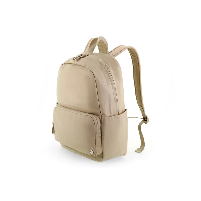 Lululemon Everywhere Nylon Backpack Regular Unisex Khaki-2