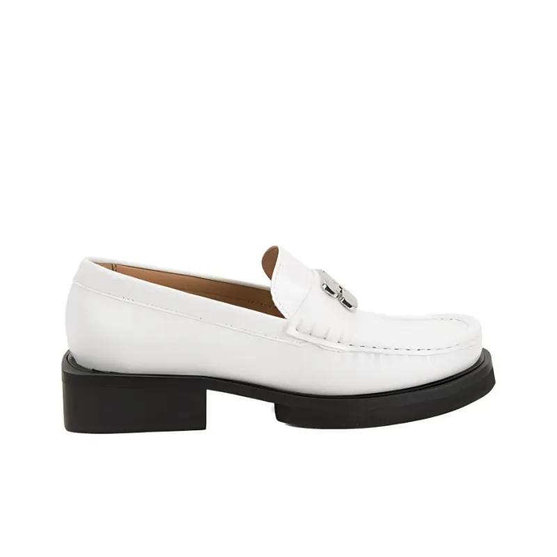 GANNI Logo-plaque Loafers-1