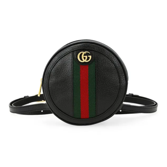 GUCCI Ophidia Leather Backpack Mini Women's Black-1