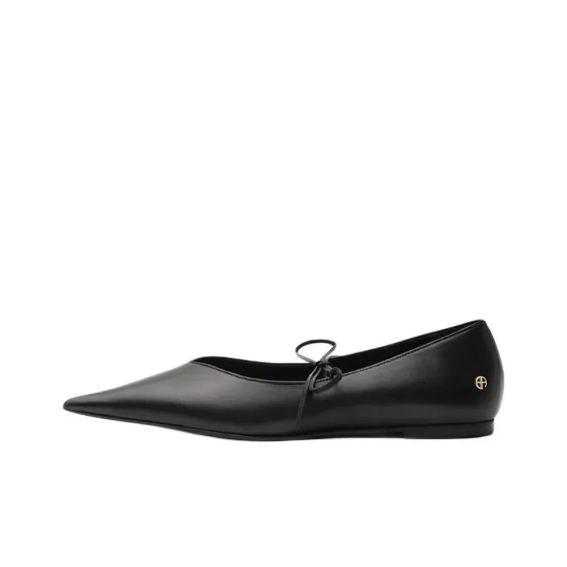 Anine Bing NIKKI Casual Single Shoes Women's Black-0