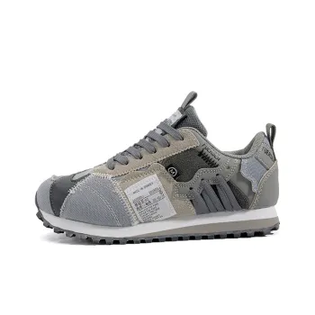 FUERSEN Lightweight Low Top Casual Shoes Unisex Gray