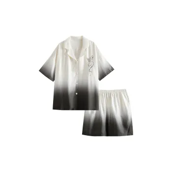 Dream Heart Pajama Set Women's Black