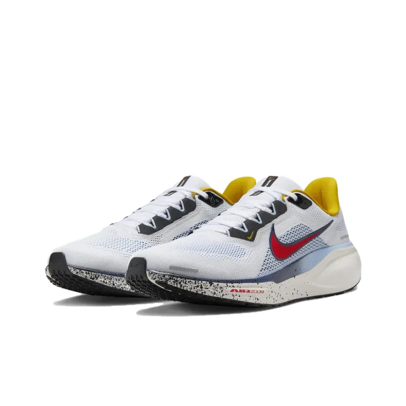 Nike Air Zoom Pegasus 41 White Psychic Blue Speed Red-1