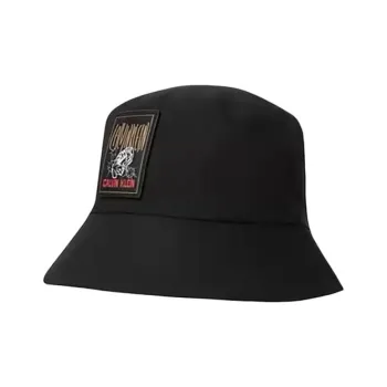 CALVIN KLEIN Cotton Bucket Hats Unisex Black
