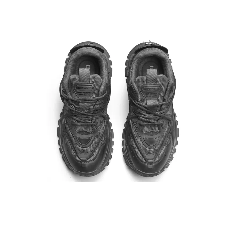 Masongarments Shark Tooth Series Running Shoes Unisex Low Top Black/Gray/White/Beige/Galaxy Gray-95