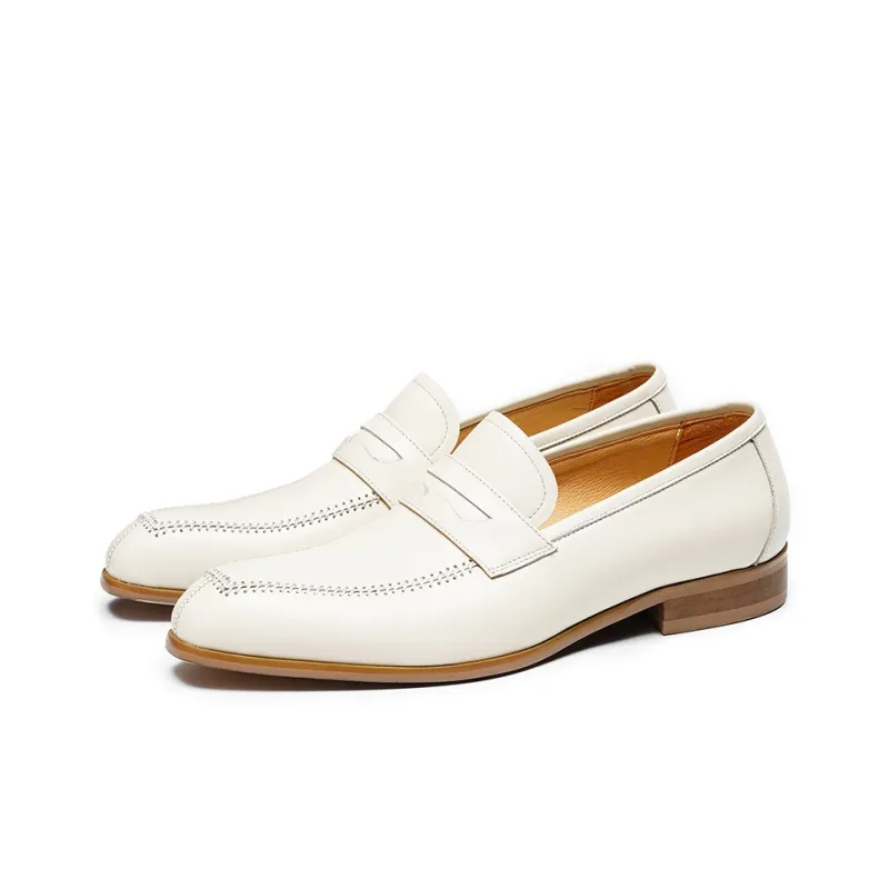 ASTON M.JAZZ Dress Shoes Men's White-2