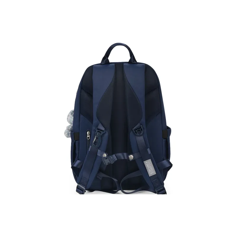 UNIVERSITY OF OXFORD Fabric Backpack Regular Unisex Navy Blue/Taro Purple/Khaki-3