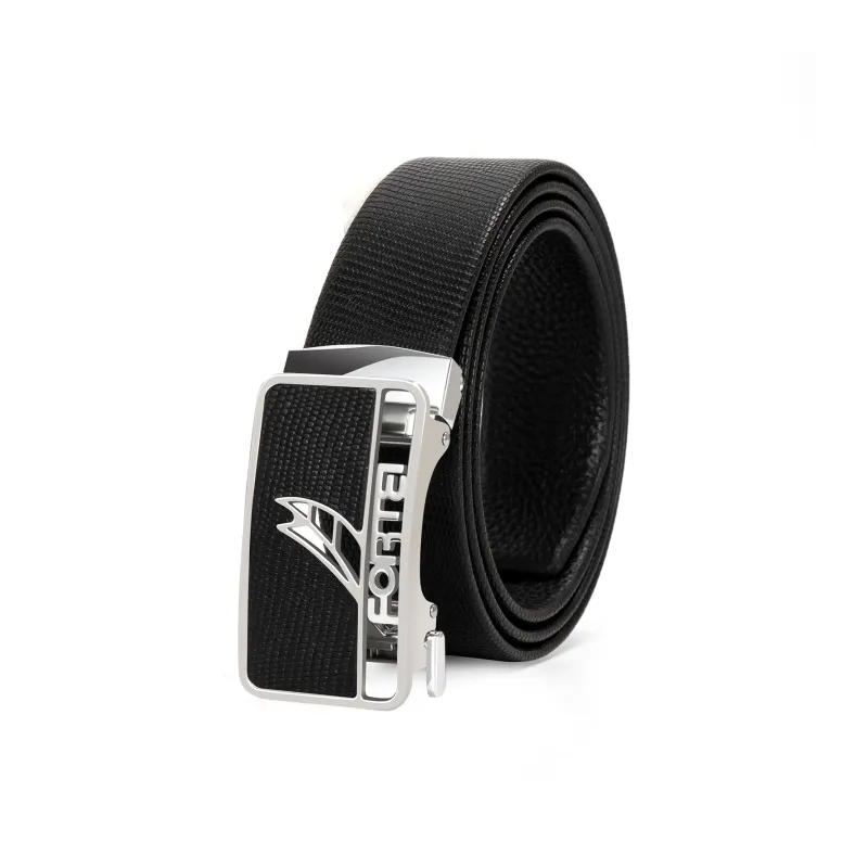 FORTEI Top Grain Cow Leather Leather Belts Men's Width  3.5cm Gift Box Sets-0