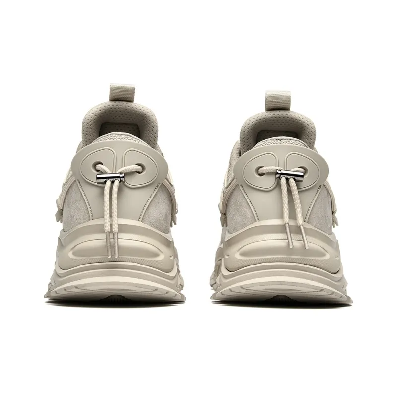 Masongarments Shark Tooth Series Running Shoes Unisex Low Top Black/Gray/White/Beige/Galaxy Gray-22