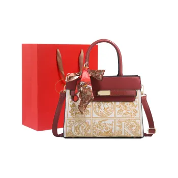 PAYOT PU Wedding Bag One Shoulder Handbag Regular Women's Burgundy