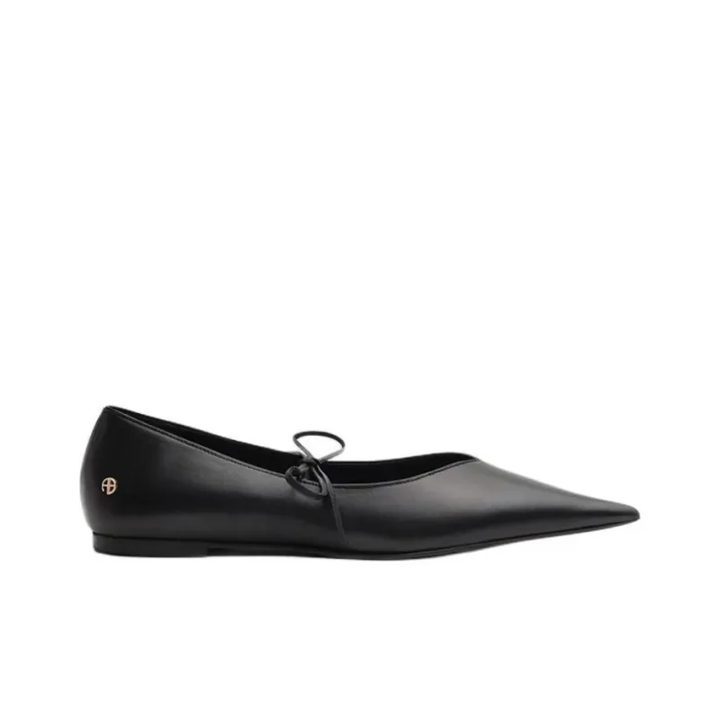 Anine Bing NIKKI Casual Single Shoes Women's Black-1