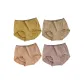 M1193-C Set-Fresh Look Seamless-Yellow+Light Coffee+Shrimp Pink+Purple (4 Pack)
