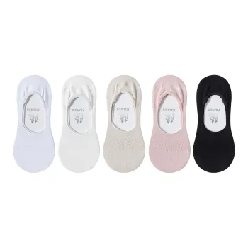 XXLLG No-Show Socks Women's 5 Pack