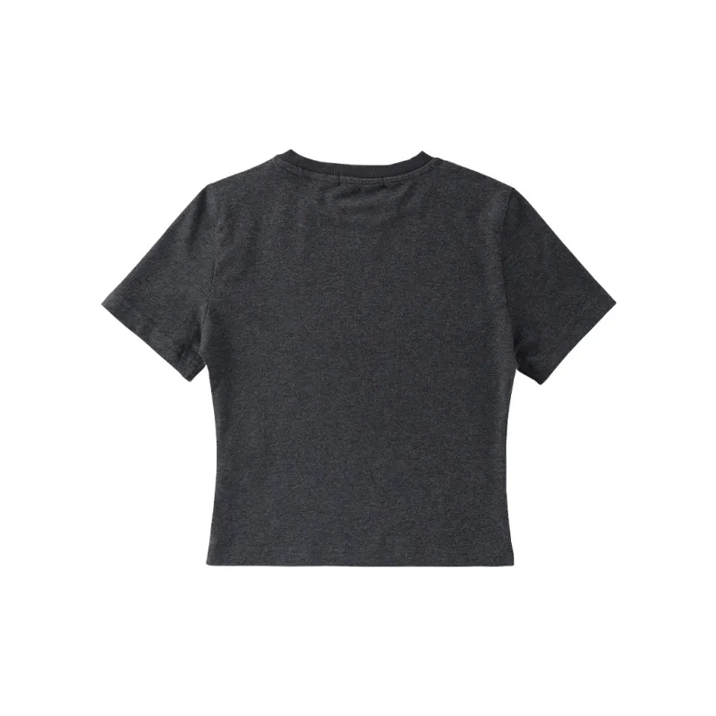 LAMLICKA T Shirt Women's Dark Gray-1
