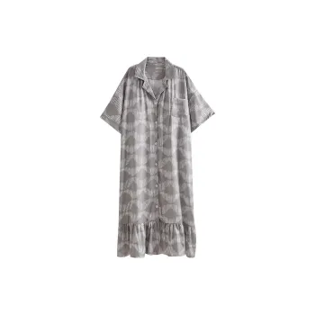 Dream Heart Nightgown Women's Gray