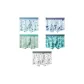 5 Pack (Ocean Blue+Blue Whale Blue+Fox Green+Maple Leaf Green+Seahorse White)
