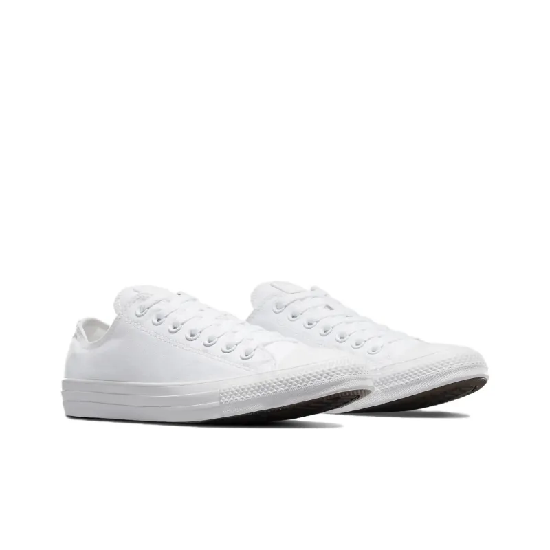 Converse Chuck Taylor All Star Slip Resistant, Abrasion Resistant, Breathable Low Top Canvas Shoes Unisex White-2