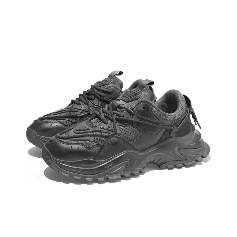 Masongarments Shark Tooth Series Running Shoes Unisex Low Top Black/Gray/White/Beige/Galaxy Gray-93