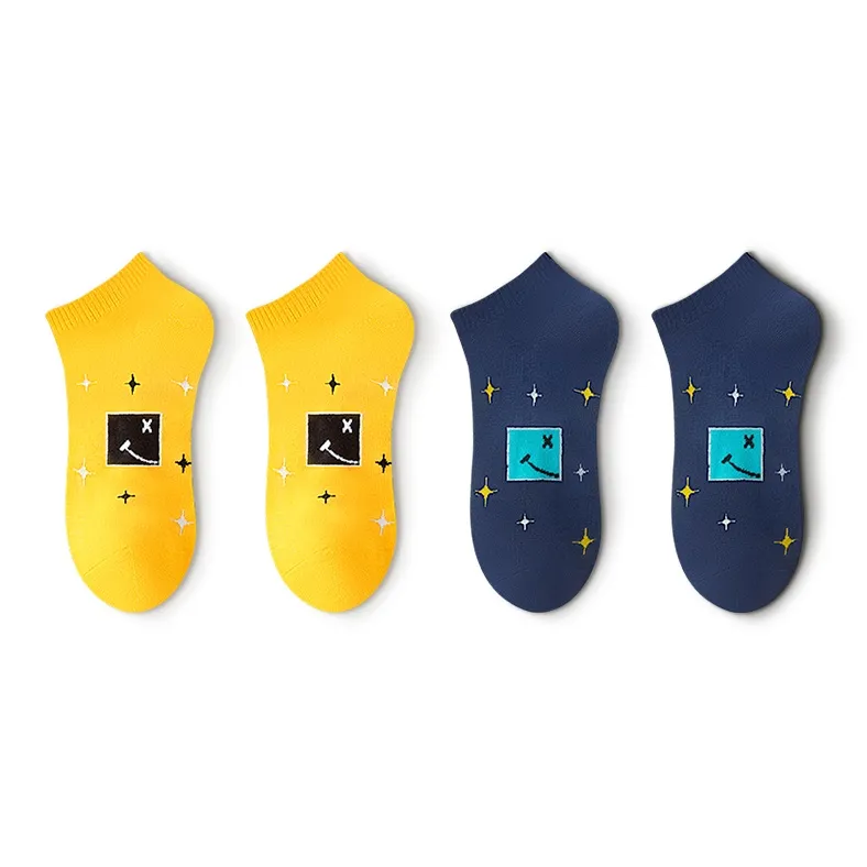 Taste The Color Ankle Socks Men's 4 Pack-2