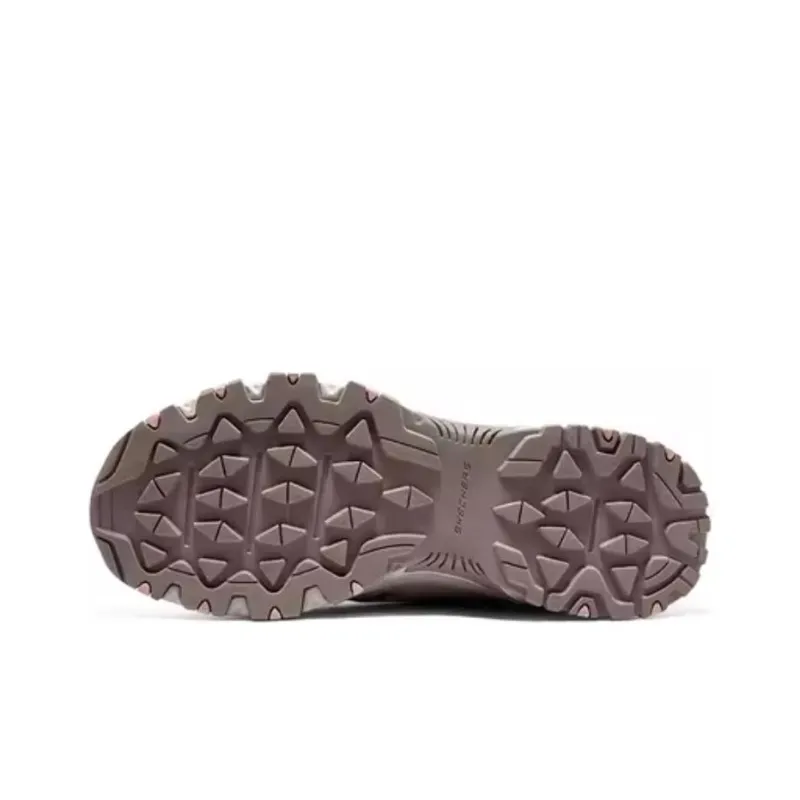 Skechers Hillcrest Wear Resistant Support Balance Lightweight Rebound Low Top Trekking Shoes Women's Taupe-4