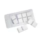 Kawasaki Cotton Rubber-White (5 Pack)