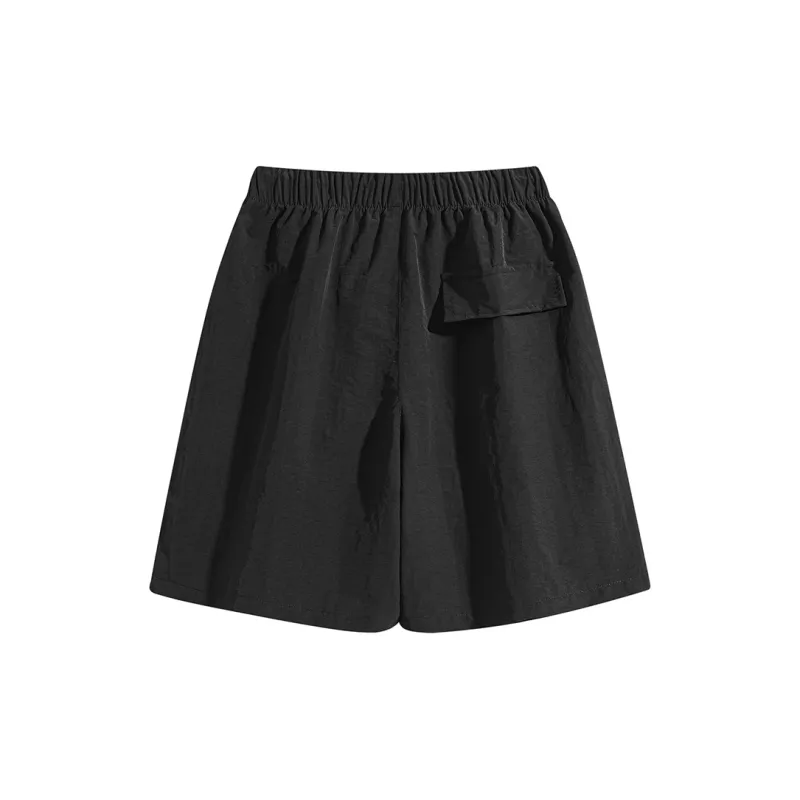 HAVR Comfortable And Breathable Versatile Straight Fit Mid Thigh Shorts Unisex-11