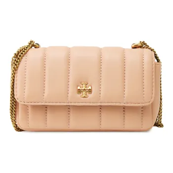 TORY BURCH Kira Nappa Leather Crossbody Bag, Shoulder Bag Mini Women's Eraser Pink