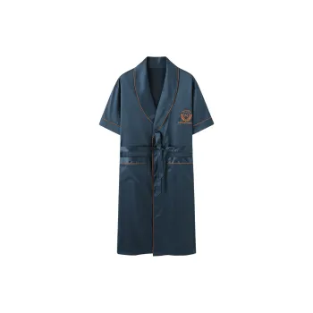 MADALLO Pajama Robe Men's Forest Green