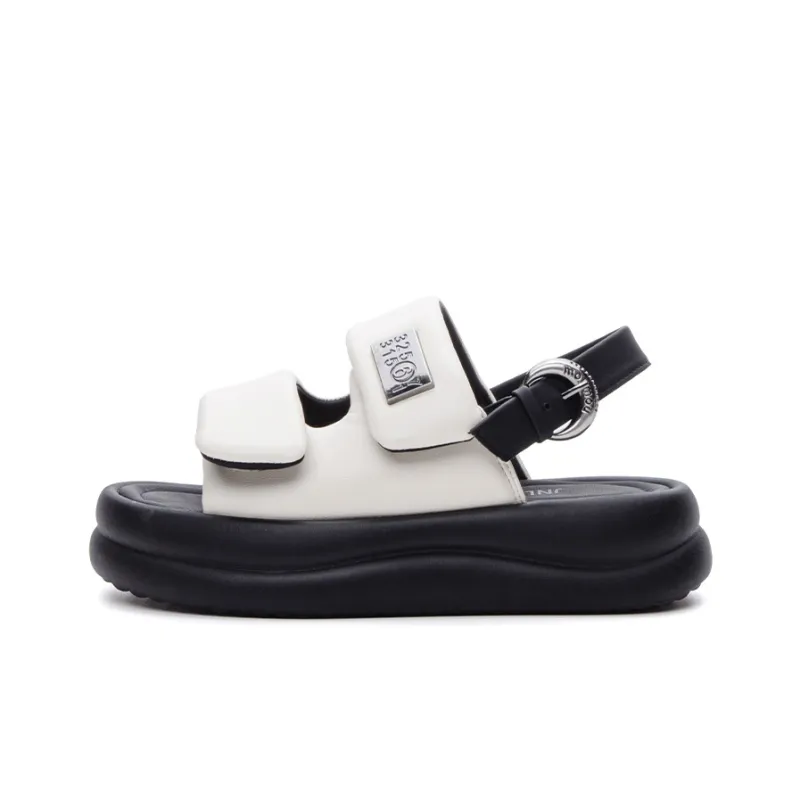 JNLVWA Beach Sandals Women's Black/Beige-9