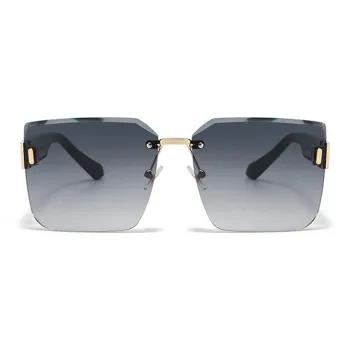 ENFANTIN Plastic Metal Square Sunglasses Unisex