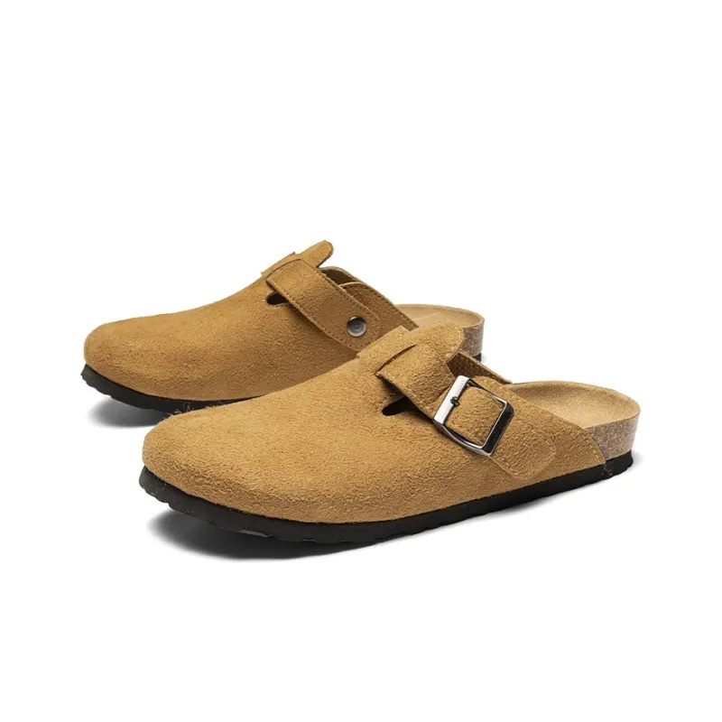 YIVELOVE Rubber Sole Slip Resistant Wrap toe Slippers Unisex-2