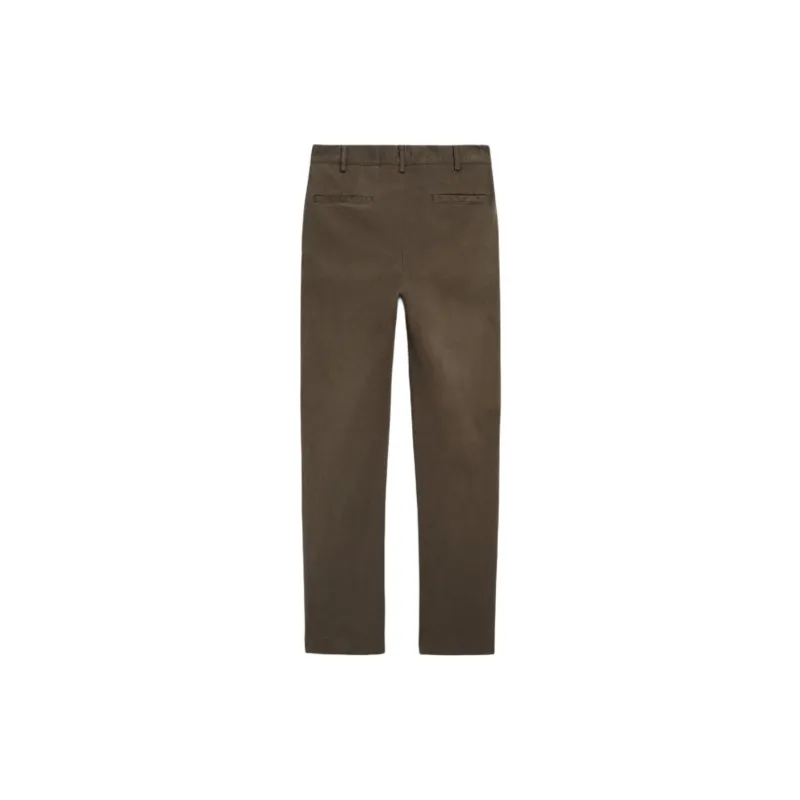 Massimo Dutti Casual Pants Men's Khaki Green-1