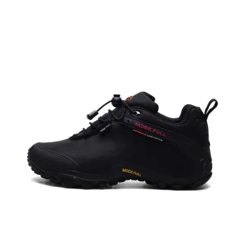 MODE FULL Cushioning Anti Slip Wear Resistant Water Resistant Supportive Impact Resistant Low Top Hiking Shoes Men's